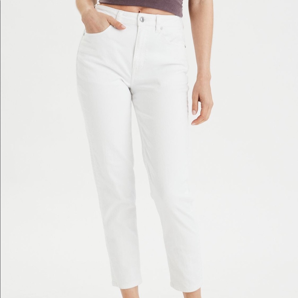 AE Stretch Mom Jeans
